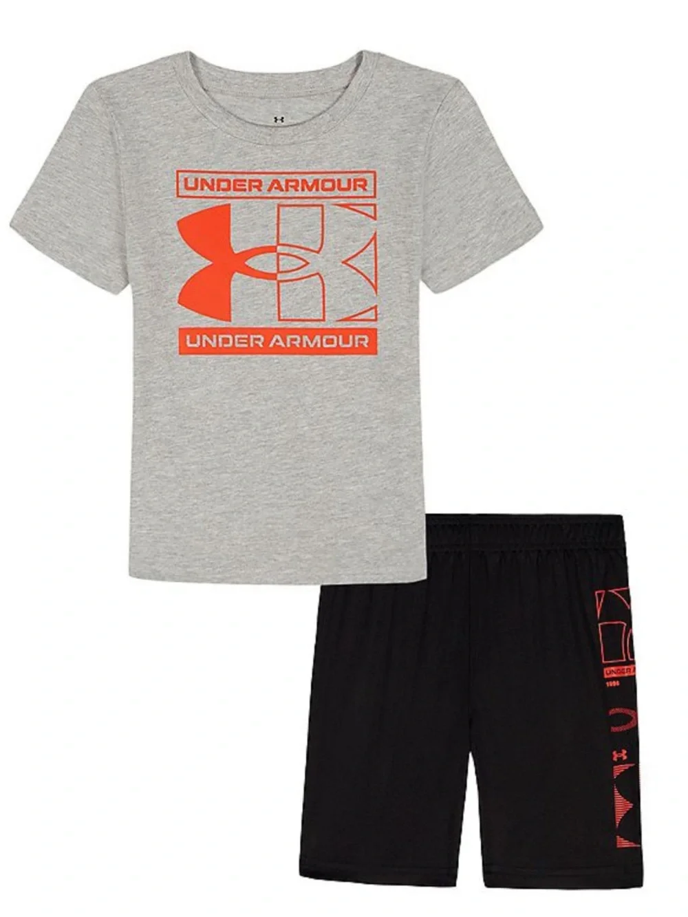 Under Armour 2-Piece Short Sleeve Tee & Shorts Set - Boys 7
